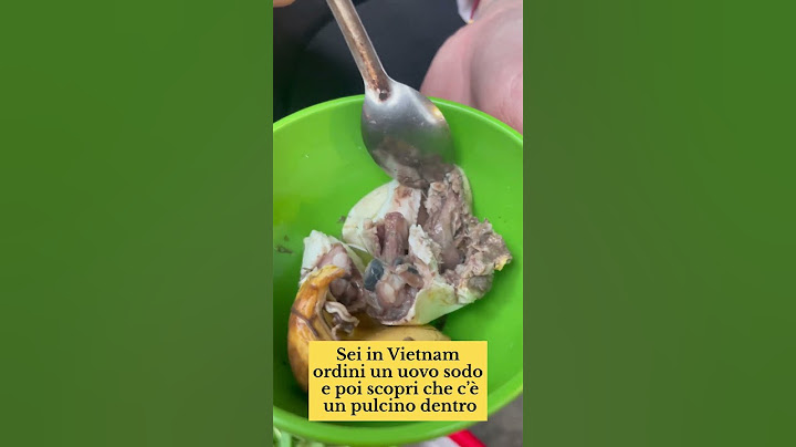Ho mangiato un pulcino?