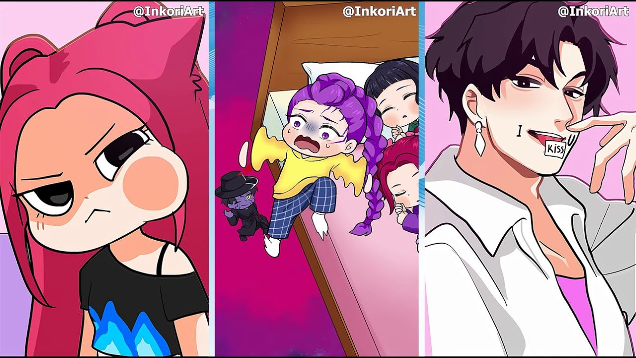 Jinu and Rumi Compilation – HUNTRIX Love You - Which is Best | Demon Slayer Kpop