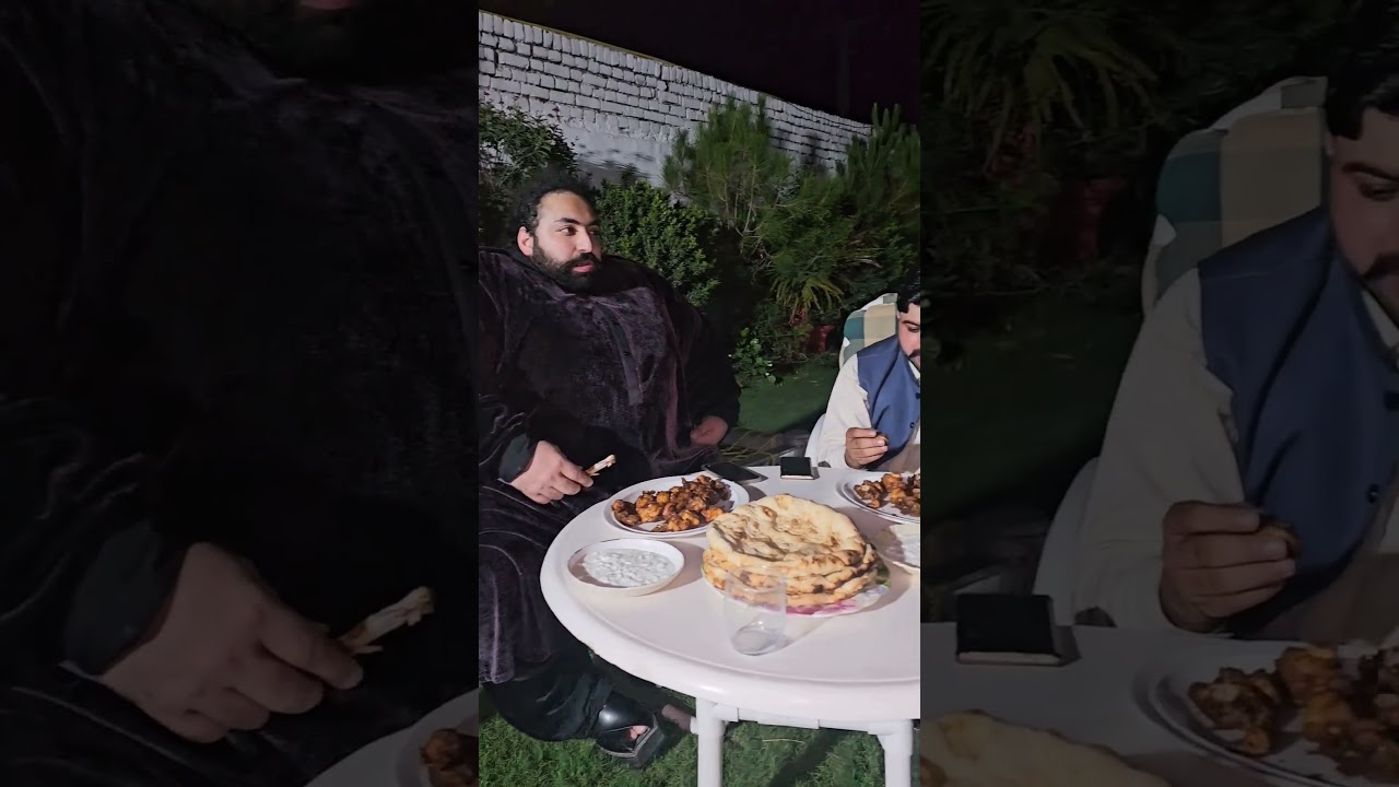 The world strongest man khanbaba taking protein