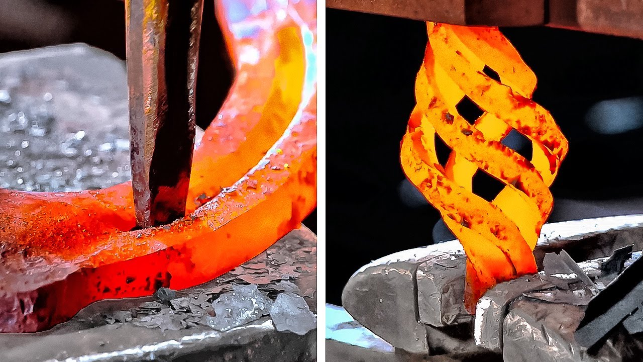 Blacksmith Created Art By Forging Metal || Amazing Metal Crafts