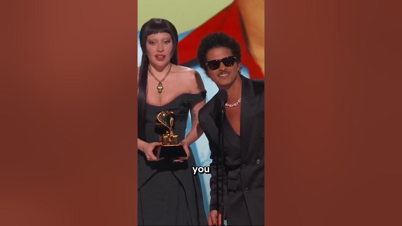 Lady Gaga & Bruno Mars WIN Best Pop Duo at the 2025 GRAMMYs! ππ€ Lady Gaga & Bruno Mars WIN Best Pop Duo at the 2025 GRAMMYs! ππ€