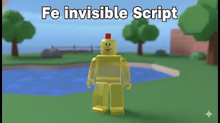 Script invisible universal | Roblox Exploiting