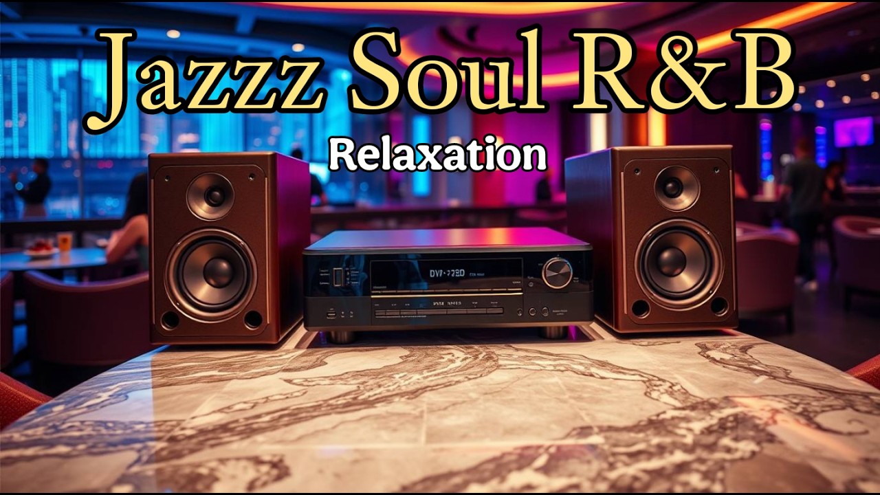 Smooth Jazz X Soulful R&B - Relaxing Music Vibes for Study & Chill Nights