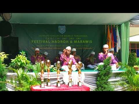 festival-hadroh-&-marawis-2019-dalam-rangka-isra-mi'raj-di-sekolah-markus-tangerang