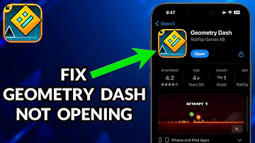 How To Fix Geometry Dash Not Opening On iPhone