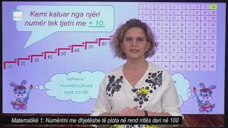 Matematikë 1 - Numërimi me dhjetëshe të plota në rend rritës deri në 100