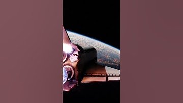 Space Shuttle 3D Animation🚀❤️💫