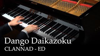 Video thumbnail of "Dango Daikazoku - Clannad ED [Piano]"