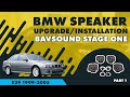 BMW Speaker Upgrade/Installation | 5 Series (E39) 1999-2005 | BAVSOUND Stage One | Part 1