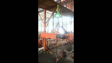 HSC 1T chain block breaking force test