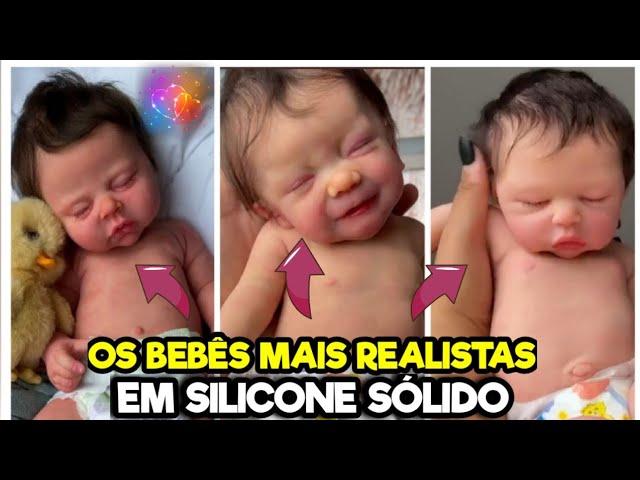 Bebê Reborn - Silicone Sólido - MIMO'S REBORN