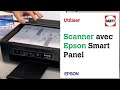 Scannez avec lapplication epson smart panel  imprimante epson