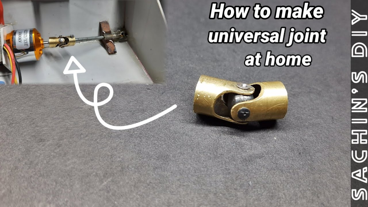 How to make universal joint at home, DIY projects