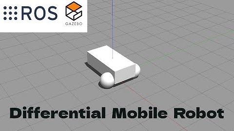 Differential Mobile robot Simulation using ROS2 and Gazebo