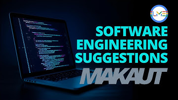 SOFTWARE ENGINEERING SUGGESTIONS | MAKAUT #suggestion