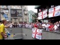 English Fans vs Swedish fans (Euro-2012, Kiev, Lucky Pub)