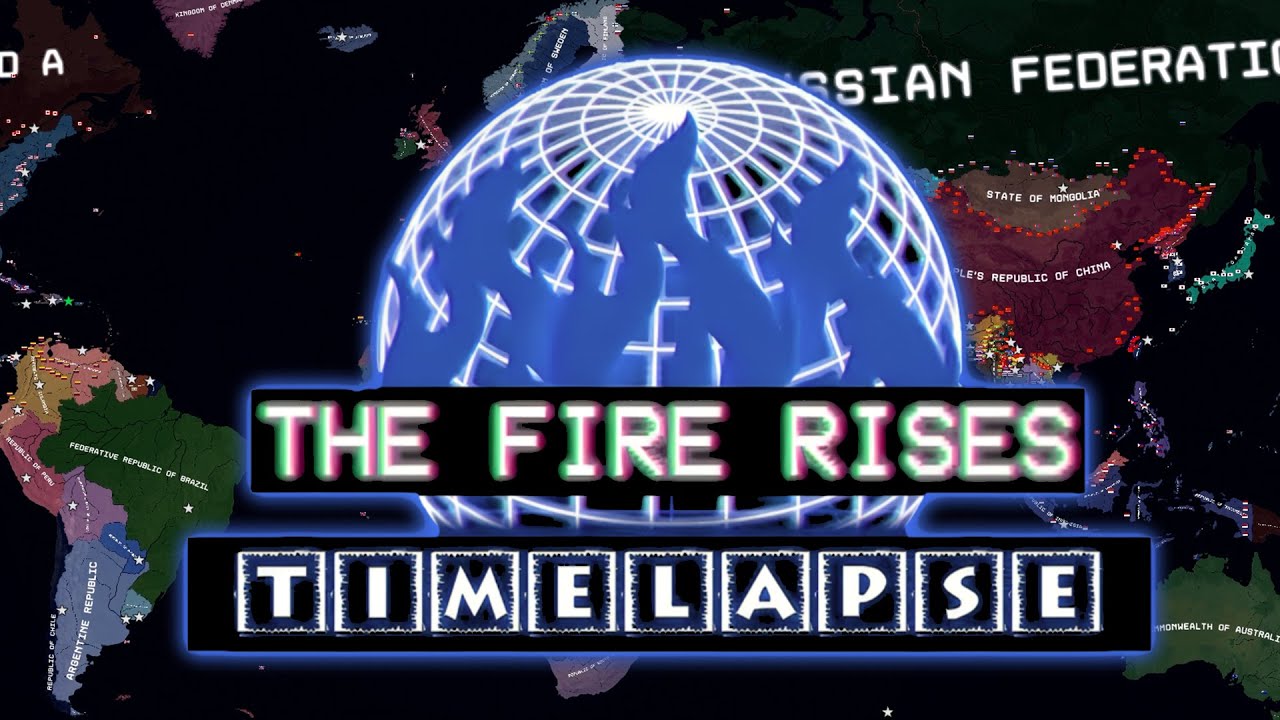 Hoi4 The Fire Rises Democratic World AI Only Timelapse - YouTube