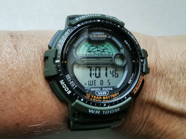 The Casio 3485 Fishing Watch (Does it Really Work) 