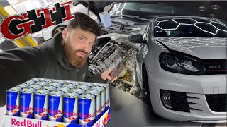 WOW ! VW Golf GTI z Japonska a A4 B9 s 1.4TFSI ktorú sme sa pokúsili opraviť za RedBull....