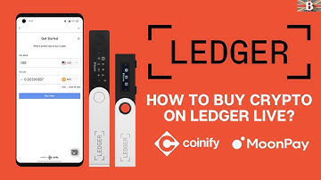 Hoe u crypto kunt kopen op Ledger Live met een Ledger Nano