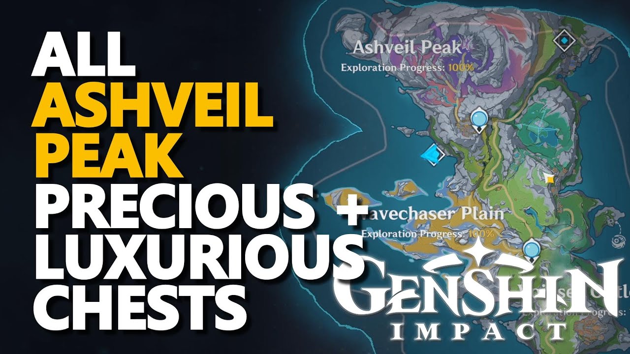 All Ashveil Peak Precious Chest + Luxurious Chests 6.3 Genshin Impact