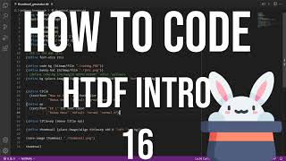 how to code racket - 16 htdf intro