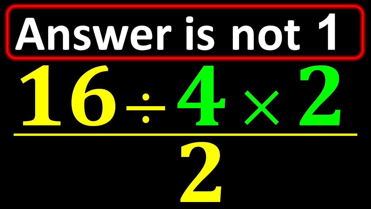 Only 1 in 5 Can Solve This Math Problem!| A BASIC Math problem MANY ...