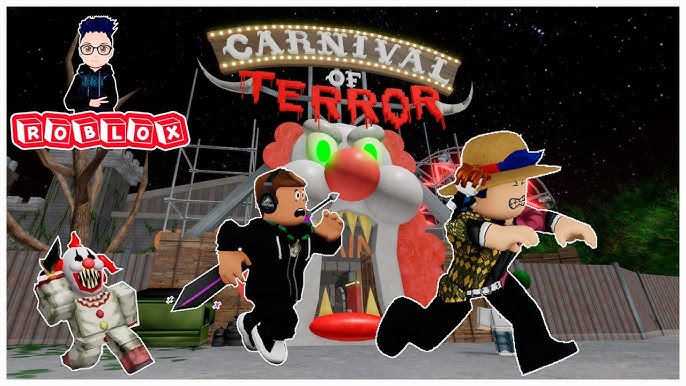 Roblox - PARQUE DO PALHAÇO (Escape The Carnival of Terror Obby) 