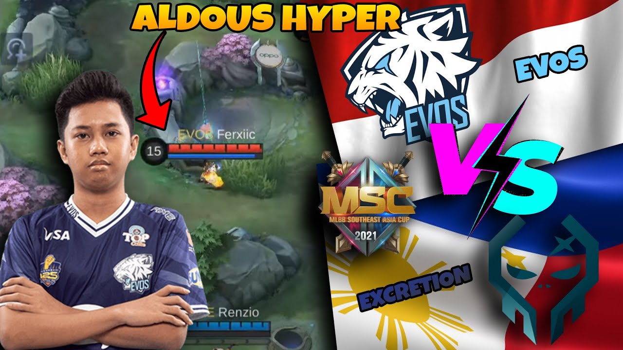 FERXIC PAKE ALDOUS HYPER??? GAME YG SANGAT MENGANGKAN BOSS!! EVOS VS EXE MATCH 3