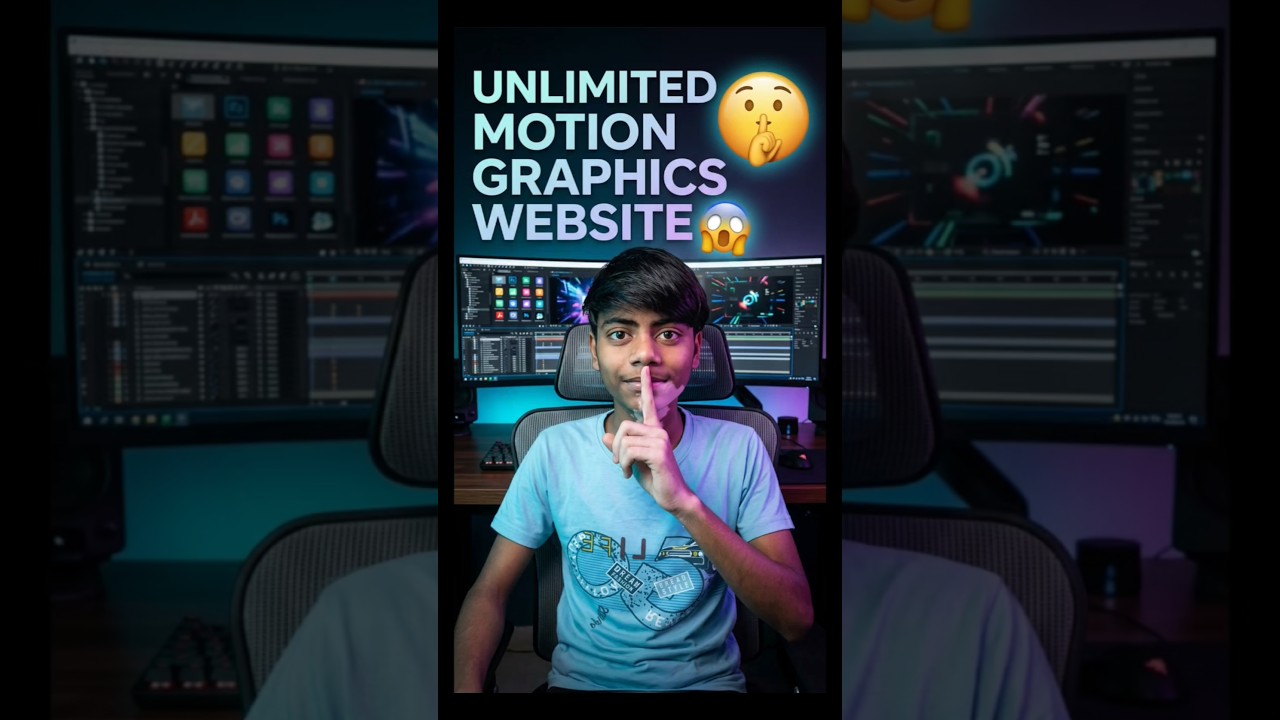 unlimited motion graphics website 👇 #viral #videoediting #motiongraphics#website #youtubeshorts