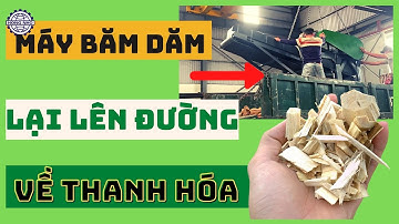 ✅MÁY BĂM DĂM VÁN BÓC (RÁC VÁN LẠNG) TIẾP TỤC VỀ THANH HÓA | Cơ khí Hồng Nho | 0334.496.696