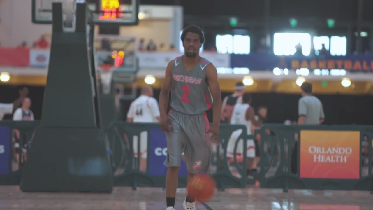 2022 USA Games : Video BROLL : Day 3 : Traditional Basketball