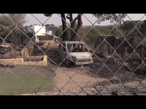 Evacuees from wildfires near Madrid allowed to return home but find their homes destroyed