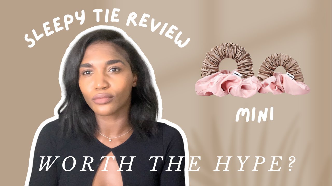 Sleepy Tie mini review on Short to Mid Length Fine Hair | NOT sponsored | Is Sleepy Tie worth it?