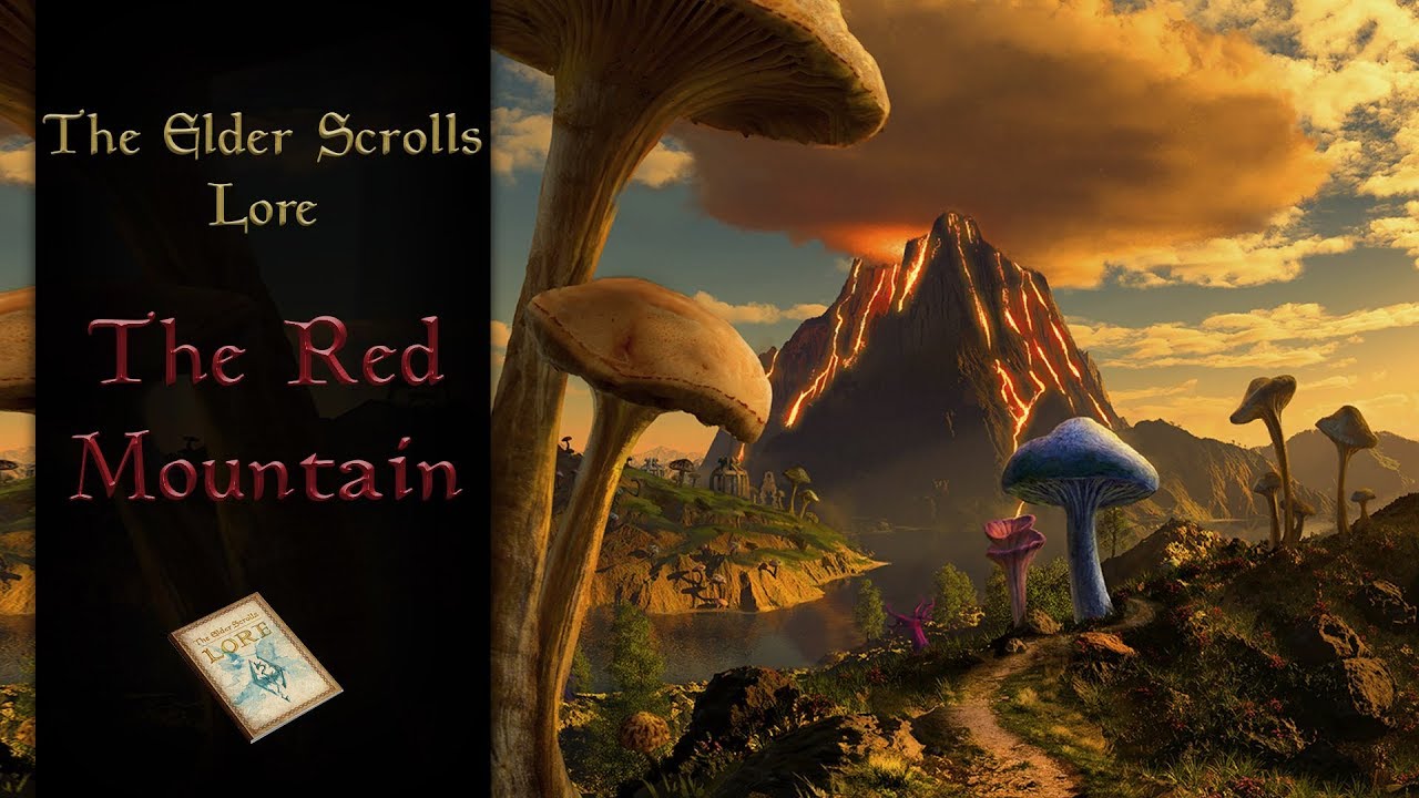 konjugat patois erklære The Red Mountain, Tamriel's Largest Volcano - The Elder Scrolls Lore -  YouTube