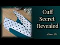 How to Sew a Beautiful Cuff | Easy Tutorial🎁✂️🌷