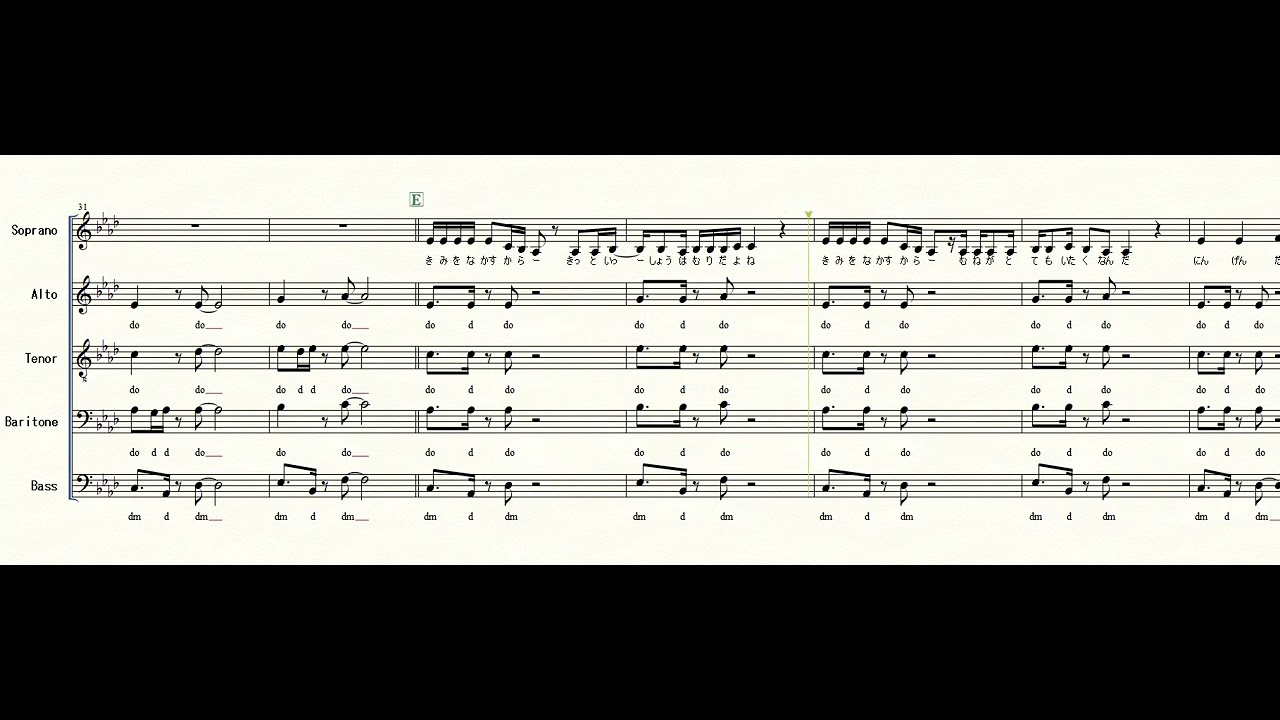 ボヘミアンの森から　楽譜 ボヘミアンの森から 楽譜