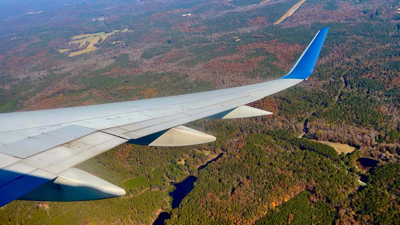[4K] – Beautiful Fall Atlanta Landing – Delta – Boeing 757-200 – ATL ...