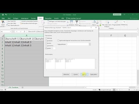 Video: Wie konvertiere ich Excel-CSV in UTF 8?