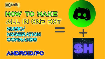 How to create all in one bot,Music system/Mod commands/Ticket system||2021 trick