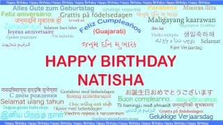 Natishaenglish pronunciation   Languages Idiomas - Happy Birthday