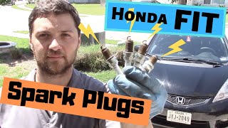 How to replace Spark Plugs on Honda Fit or Jazz 20092013 (Fix P0300, P0301, P0302, P0303, P0304)