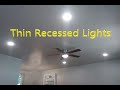 How to Install LED Recessed Lighting | Ultra Thin Lights | Show Me Construction