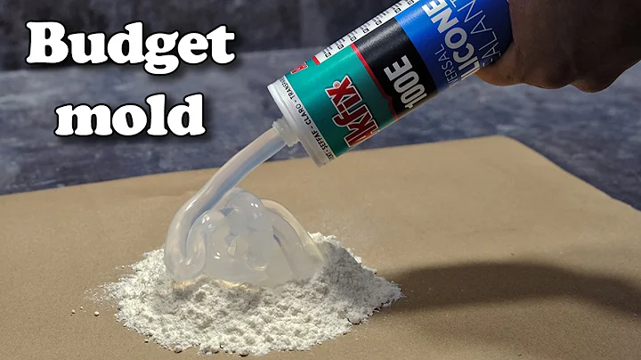Flour + Sealant = Perfect silicone molds for DIY! See how it's done