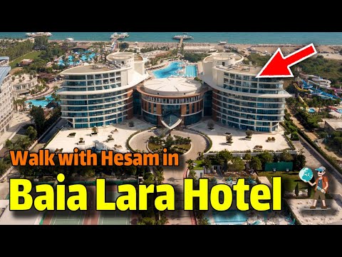Baia Lara Hotel Uall Inclusive ANTALYA WALKING TOUR Travel Vlog : Baia Hotels