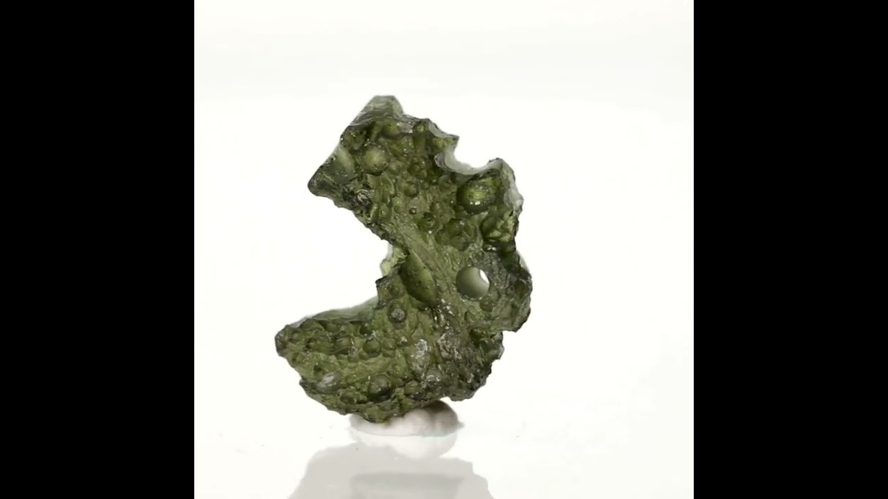 Unique Moldavite Bead