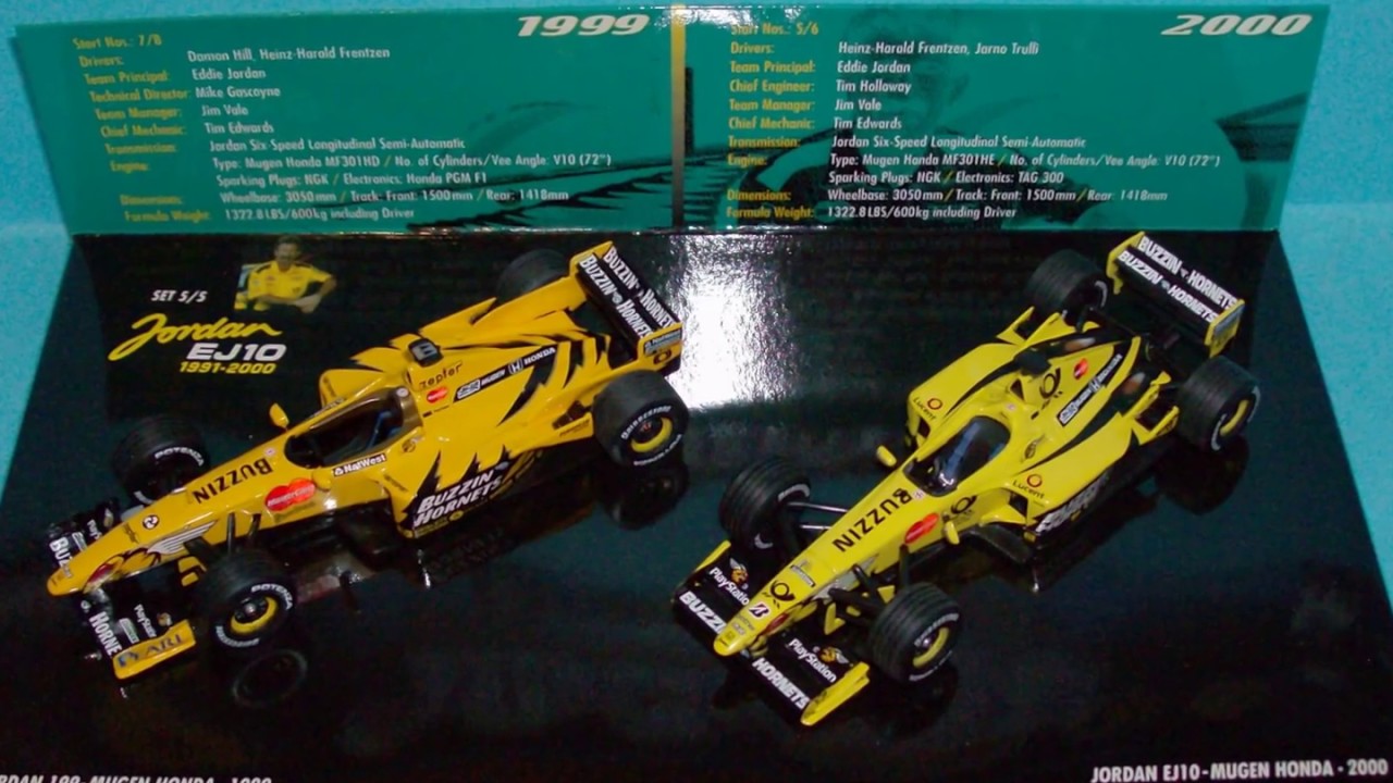 MINICHAMPS 1/43 Jordan EJ10 1991-2000 SET1/5 など ミニカー まとめ