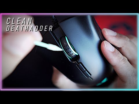 چگونه ماوس Razer Deathadder Elite را تمیز کنیم