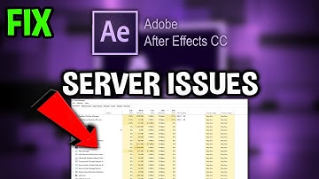 Adobe After Effects – How to Fix Can