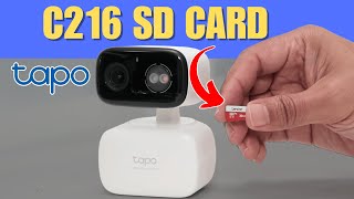 Tapo C216 SD Card Installation - EASY STEP-by-STEP